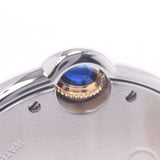 Cartier Cartier Baron Blue MM Boys SS / YG Wrist Watch Quartz Silver Document A-Rank Used Silver