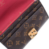 Louis Vuitton Louis Vuitton Monogram Portfoille Pass Oeroro M58413 Women's Monogram Canvas Long Wallet B Rank Used Silgrin