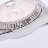 ROLEX Rolex Day Just 10P Diamond 79174NG Ladies WG / SS Watch Automatic Wall White Shell Diagram A-Rank Used Silgrin