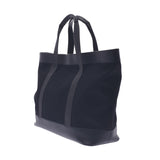 BALENCIAGA Valenciaga Navy Tote Bag Black 479290 Unisex Canvas / Leather Handbag A-Rank Used Sinkjo