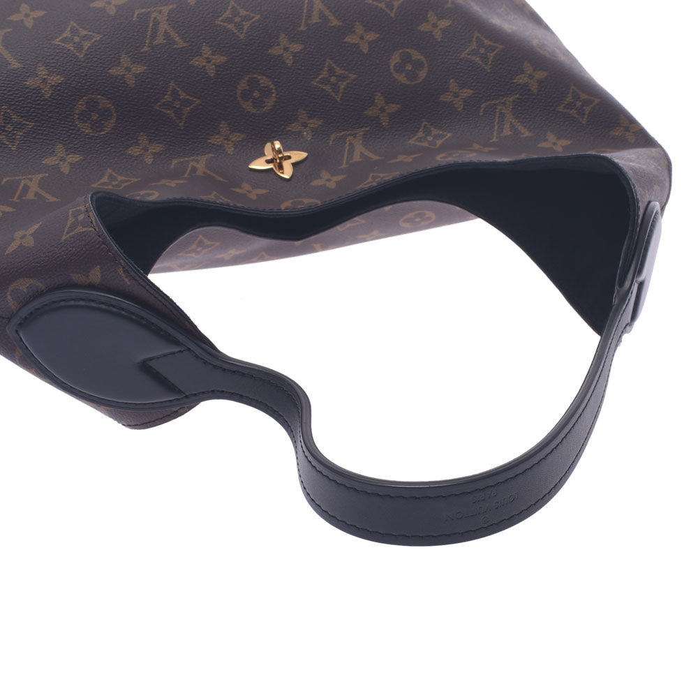 ルイヴィトンフラワー ホーボー 14145 ノワール レディース モノグラムキャンバス ワンショルダーバッグ M43545 LOUIS VUITTON  中古 – 銀蔵オンライン