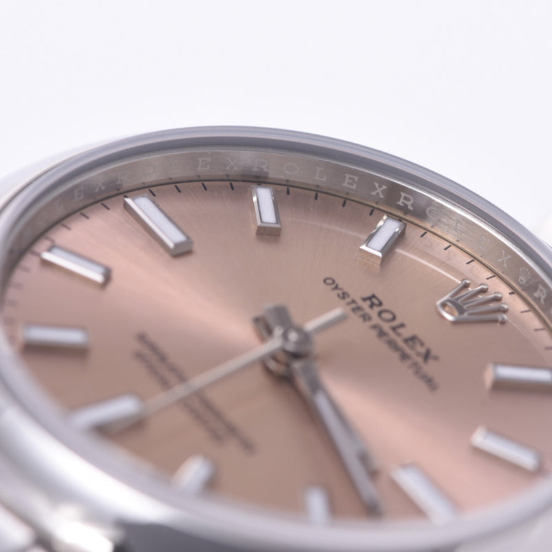 【現金特価】ROLEX ロレックス オイスターパーペチュアル31 277200 レディース SS 腕時計 自動巻き ピンク文字盤 未使用 銀蔵