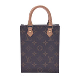 LOUIS VUITTON ルイヴィトン モノグラム プティット サックプラ 2WAYバッグ ブラウン M69442 レディース モノグラムキャンバス ハンドバッグ ABランク 中古 銀蔵