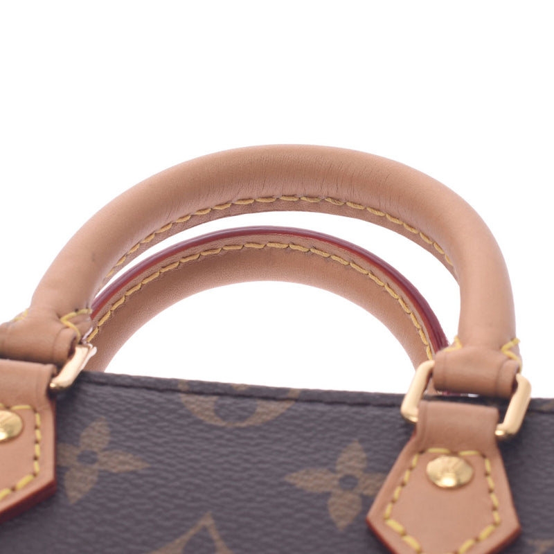 LOUIS VUITTON ルイヴィトン モノグラム プティット サックプラ 2WAYバッグ ブラウン M69442 レディース モノグラムキャンバス ハンドバッグ ABランク 中古 銀蔵