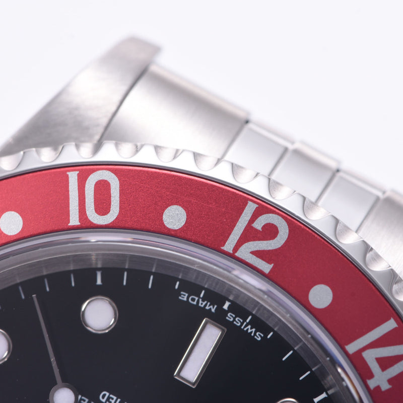 ROLEX ロレックス GMTマスター2 赤青ベゼル ジュビリーブレス 16710 メンズ SS 腕時計 自動巻き 黒文字盤 Aランク 中古 銀蔵
