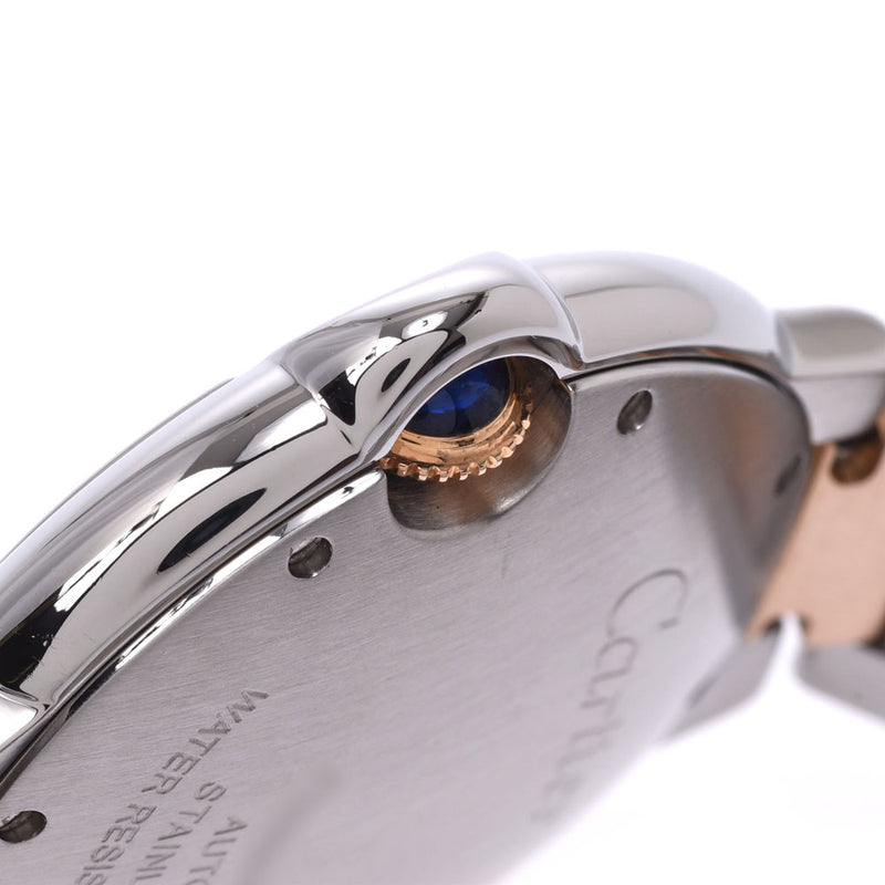 カルティエバロンブルー 36MM 11Pダイヤ ボーイズ 腕時計 WE902054 