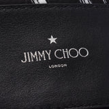 Jimmy Choo Jimmy Choo Backpack Black / White Unisex Nylon Leather Rucks Day Pack Unused Silgrin