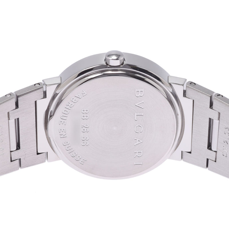 Bvlgari bullgari 26 logo ladies 26ss ss ss ss quartz black dial