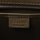CELINE Celine Luggage Nanoshopper 2WAY Khaki Women's Curf Handbag A rank used Silgrin