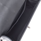 CHANEL シャネル ボーイシャネル チェーンショルダー 黒 アンティーク調シルバー金具 レディース ラムスキン ショルダーバッグ ABランク 中古 銀蔵