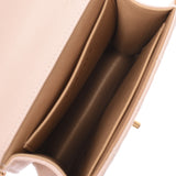 Chanel Chanel Matrasse Chain Shoulder Fake Pearl Baby Pink Gold Bracket Ladies Lambskin Shoulder Bag A rank used Silgrock