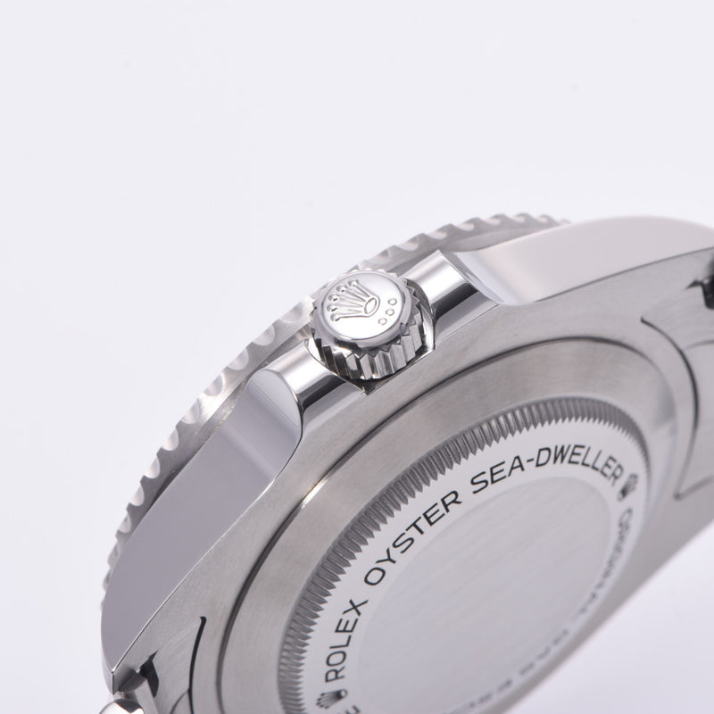 [现金特价] Rolex劳力士seedweller 126600男子SS手表自动上弦黑色表盘未使用的银