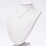 CARTIER Cartier, Dame, Dom, Neckles. Diamond, 0.20 ct, F-IF-3EX Ladies, K18WG necklace, Class A, used, rank, silver.