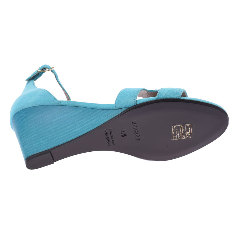 Hermes legends sandals 37 1 / 2 Turquoise women's bliss sandals