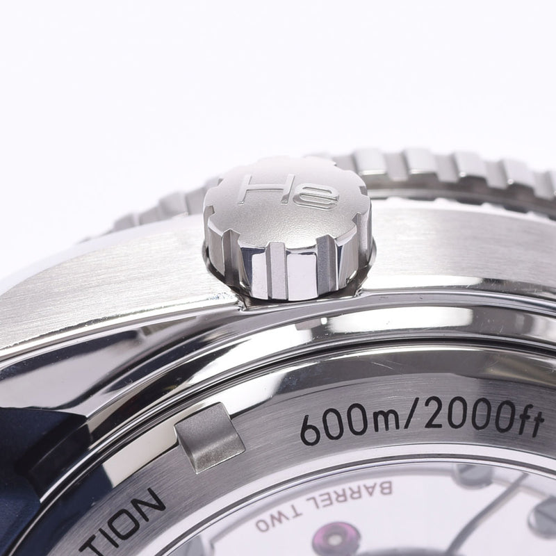 Omega omega Seamaster GMT Good Planet 232.32.44.22.03.001男士SS /橡胶手表自动伤口蓝色形状A级使用水池