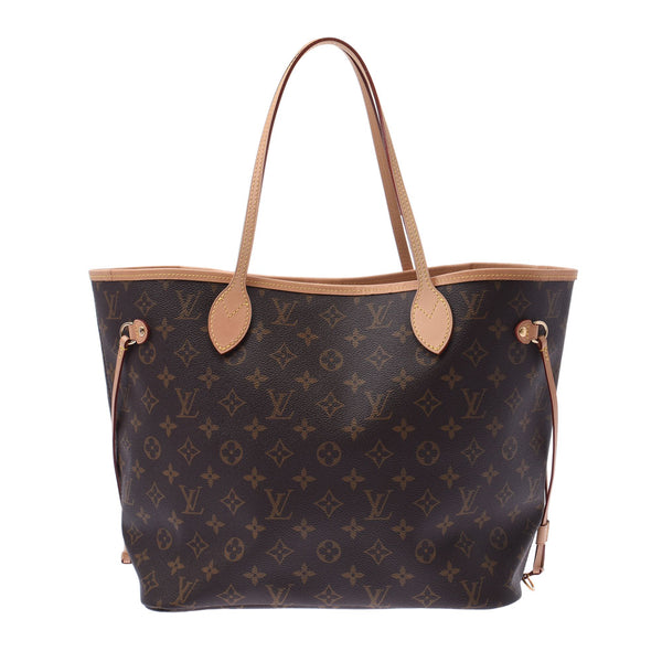 LOUIS VUITTON ルイヴィトン モノグラム ネヴァーフルMM ブラウン M40995 ユニセックス モノグラムキャンバス トートバッグ 新同 中古 銀蔵