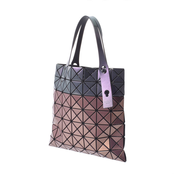 BAO BAO バオバオ ISSEY MIYAKE ルーセント メタリックピンク/パープル BB11-AG142 ユニセックス ポリウレタン ナイロン 塩化ビニル樹脂 トートバッグ Aランク 中古 銀蔵