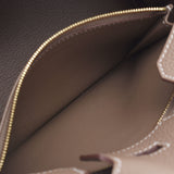 Hermes Hermes Burkin 25 Ethpop Palladium Bracket Z Engraved (around 2021) Women's Togo Handbag New Silgrin