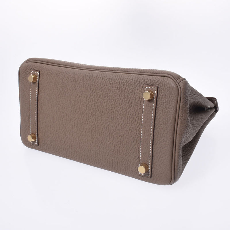 Hermes Hermes Burkin 25 Ethpop Palladium Bracket Z Engraved (around 2021) Women's Togo Handbag New Silgrin