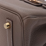 Hermes Hermes Burkin 25 Ethpop Palladium Bracket Z Engraved (around 2021) Women's Togo Handbag New Silgrin