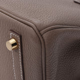 Hermes Hermes Burkin 25 Ethpop Palladium Bracket Z Engraved (around 2021) Women's Togo Handbag New Silgrin