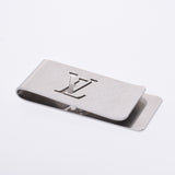 Louis Vuitton Louis Vuitton Pan Bie Champs Elysees LV Logo Silver Unisex SV Money Clip B Rank Used Silgrin