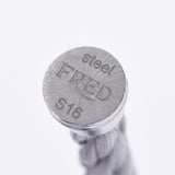 Fred Fred Force 10 LM # 16 Unisex K18WG Bracelet A-Rank Used Silgrin
