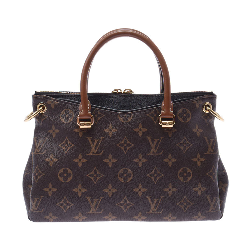 LOUIS VUITTON ルイヴィトン モノグラム パラスBB 2WAYバッグ ノワール M42960 レディース モノグラムキャンバス ハンドバッグ Aランク 中古 銀蔵