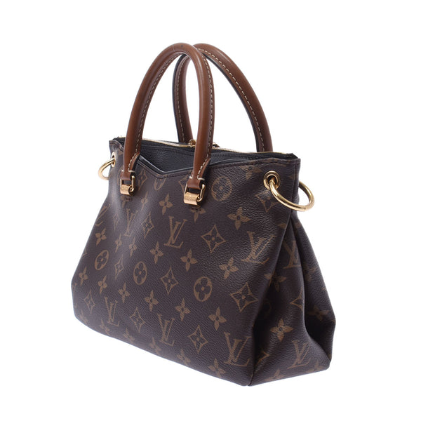 LOUIS VUITTON Ruiviton Monogram Parth, paragraph 2WAY bag, M42960 Ladies, M42960, canvas, canvas, handbag, A-Rank, silver-grade.