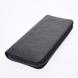 Louis Vuitton Monogram shadow zippy wallet vernal black m62902 Mens Leather Wallet