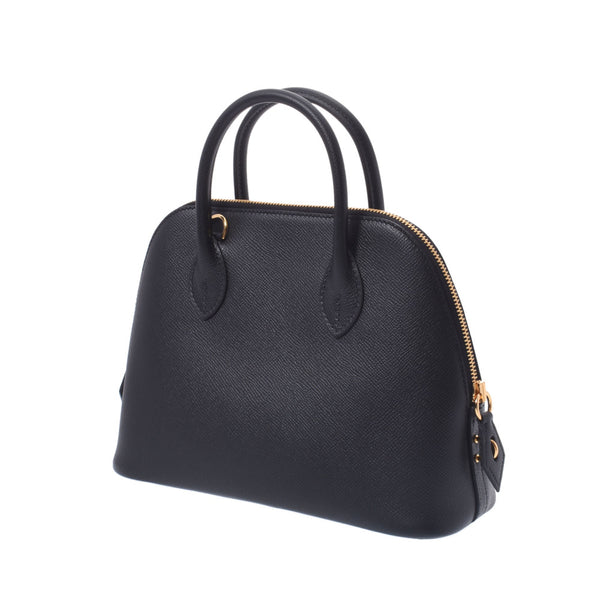 Hermes volt 192325 black gold fittings Z 220mm ladies' Epson handbag