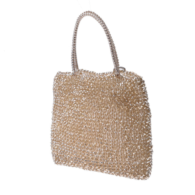Anteprima Anteprima Wire Bag Gold Ladies Wire Handbag A Rank used Ginzo