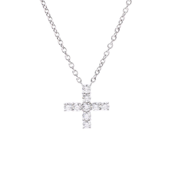 Harry Winston Harry Winston Mini Cross Necklace Diamond Women PT950 Platinum Necklace A-Rank Used Silgrin