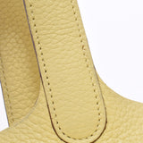 HERMES エルメス ピコタンロック PM  ジョーヌプッサン(黄色) シルバー金具 X刻印(2016年頃) レディース トリヨンクレマンス ハンドバッグ ABランク 中古 銀蔵