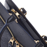 Louis Vuitton Louis Vuitton Monogram Amplit Three PM 2 Way Noir M54196 Ladies Leather Handbag A-Rank Used Silgrin