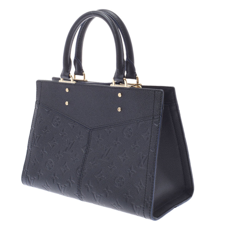 Louis Vuitton Louis Vuitton Monogram Amplit Three PM 2 Way Noir M54196 Ladies Leather Handbag A-Rank Used Silgrin