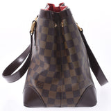 LOUIS VUITTON ルイヴィトン ダミエ ハムステッドPM ブラウン N51205 レディース ダミエキャンバス ハンドバッグ Bランク 中古 銀蔵