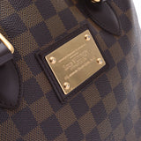 LOUIS VUITTON ルイヴィトン ダミエ ハムステッドPM ブラウン N51205 レディース ダミエキャンバス ハンドバッグ Bランク 中古 銀蔵