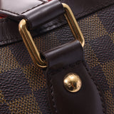 LOUIS VUITTON ルイヴィトン ダミエ ハムステッドPM ブラウン N51205 レディース ダミエキャンバス ハンドバッグ Bランク 中古 銀蔵