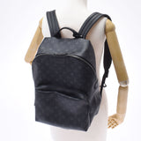 Louis Vuitton Louis Vuitton Monogram Eclipse Apollo Back Pack Black M43186 Men's Monogram Canvas Rucks Day Pack A-Rank Used Silgrin