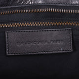 BALENCIAGA Balenciaga The Part Time Black 168028 Ladies Ram Skin Handbag B Rank used Ginzo