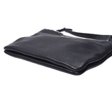 PRADA Prada Vittellofenix Black Unisex Leather Shoulder Bag AB Rank Used Ginzo