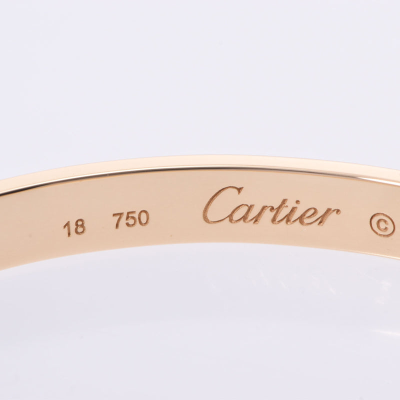 CARTIER カルティエ ラブブレス #18 旧型 ユニセックス K18YG ブレスレット Aランク 中古 銀蔵