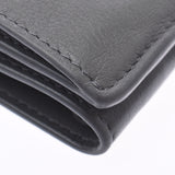 BALENCIAGA Balenciaga Paper Mini Wallet Gray 391446 Ladies Leather tri -fold wallet B rank used Ginzo