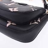 LOUIS VUITTON Louis Vuitton Monogram Amplant Multi Pochette Access One Black M45777 Ladies Leather Shoulder Bag New Ginzo