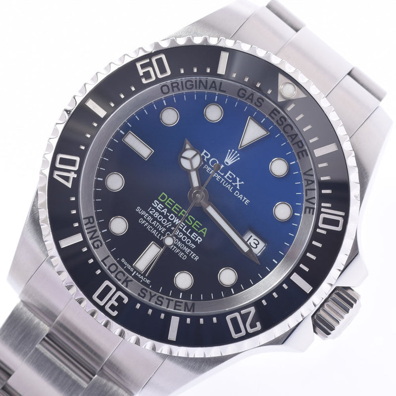 ROLEX Rolex Deep Sea D Blue 116660 Men's SS Watch Automatic winding d Blue Dial A Rank used Ginzo