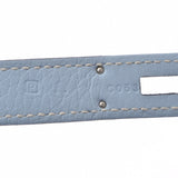 爱马仕爱马仕伯金30蓝色戒指银支架□P雕刻（2012年）女士托里昂·莱曼斯手提包A级使用Ginzo