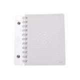 HERMES Hermes Rifur Agenda MM Replacement Solid Laptop White/Silver Bracket Unisex Paper Accessories Unused Ginzo