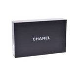 CHANEL Chanel Cambon Line Black/Black Ladies Ram Skin/Enamel Long Wallet New Used Ginzo