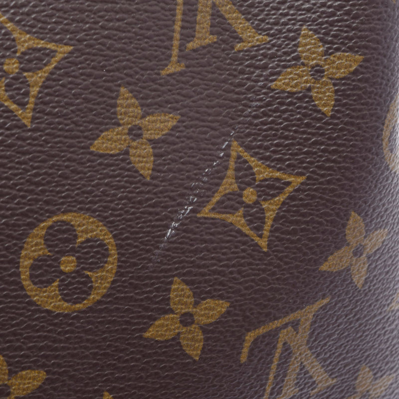 LOUIS VUITTON ルイヴィトン モノグラム フラネリー50 ブラウン M51116 ユニセックス モノグラムキャンバス ボストンバッグ Bランク 中古 銀蔵